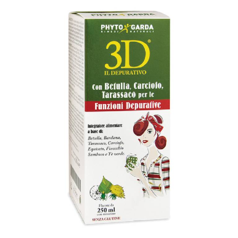 Phyto Garda 3d Drenante Depurativo 250 Ml