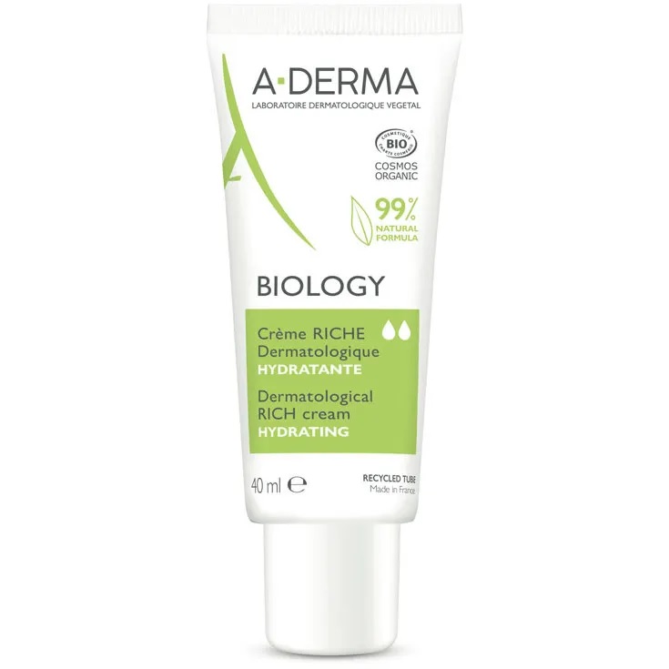 A-derma Biology Creme Riche Crema Idratante 40 Ml
