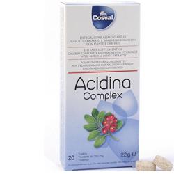 Acidina Complex 20 Tavolette