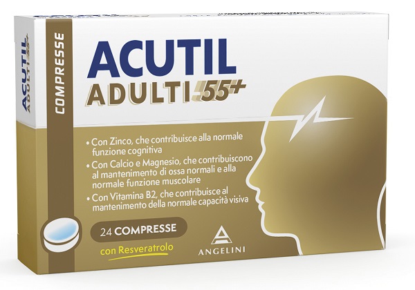 Acutil Adulti 55+ Integratore Alimentare 24 Compresse