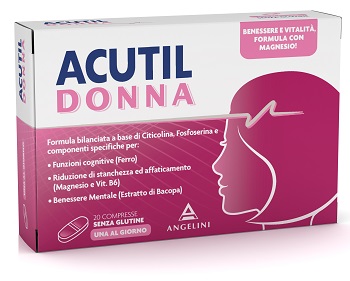 Acutil Donna Integratore Alimentare Per Stanchezza 20 Compresse