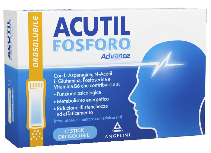 Acutil Fosforo Advance Integratore Alimentare 12 Stick