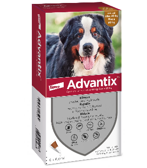 Advantix Spot On 6 Pipette Per Cani Da 40 A 60 Kg