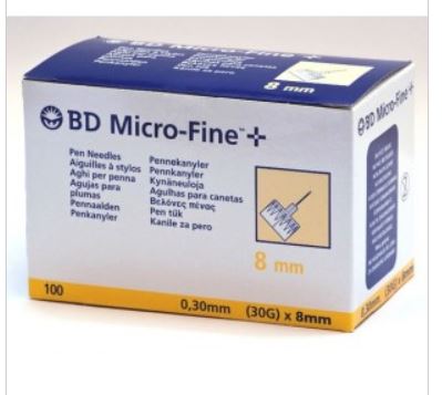 Ago Bd Microfine G30 8mm 100pz
