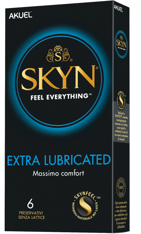 Akuel Skyn Extralubrificato Preservativi Da 6 Pezzi