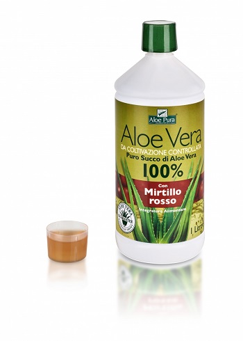 Optima Naturals Aloe Vera Succo Mirtillo 1 L