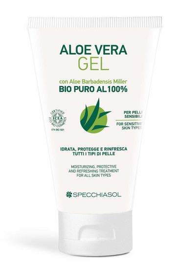 Specchiasol Aloe Vera Gel Bio Tubo Da 150 Ml