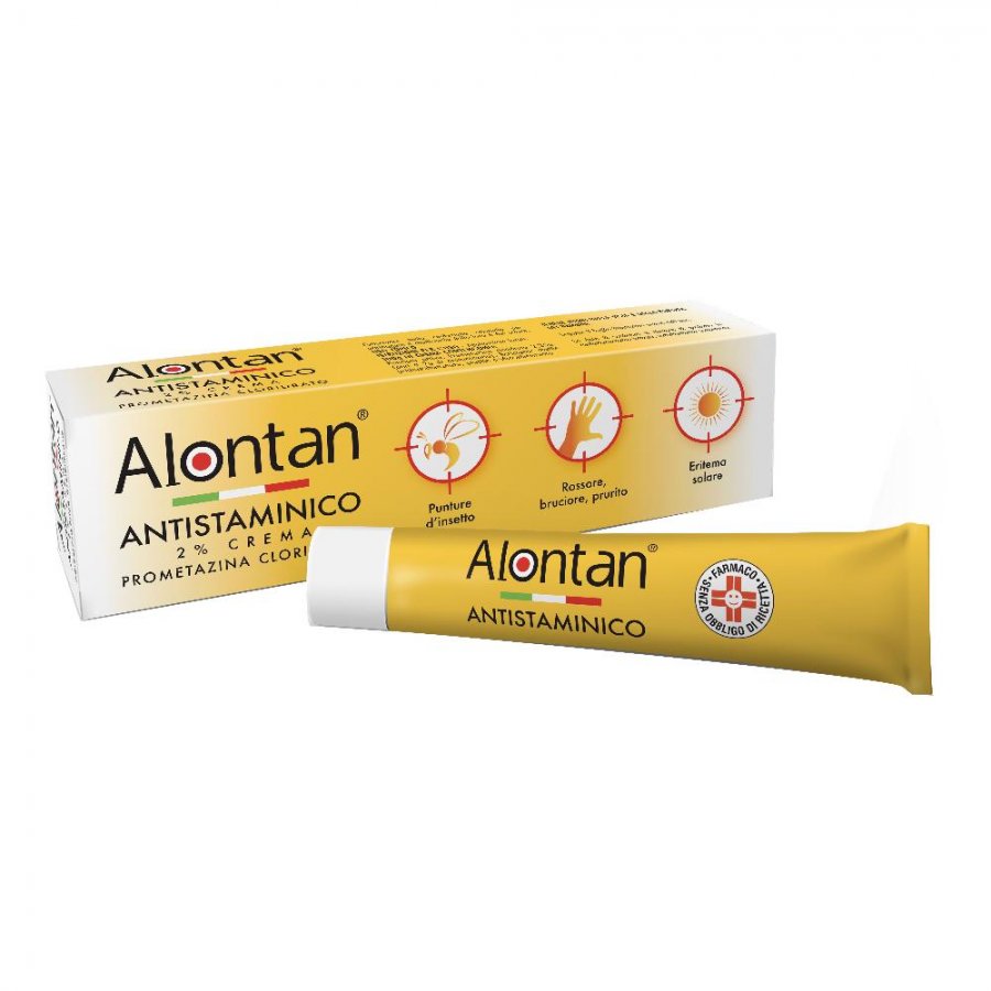Alontan Antistaminico 2% Crema Contro Punture Insetti 30 G