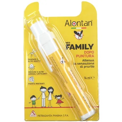 Alontan Dopo Puntura Ammoniaca Contro Prurito Flacone 15 Ml