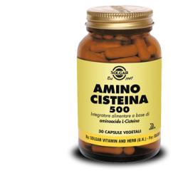 Solgar Amino Cisteina 500 Integratore Alimentare 30 Capsule