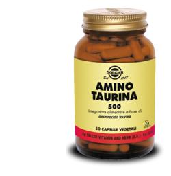 Solgar Amino Taurina 500 Integratore Alimentare 50 Capsule
