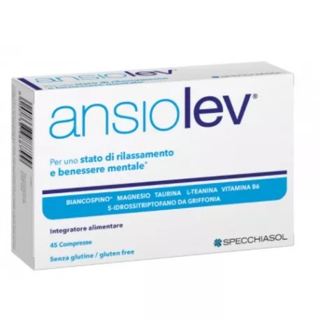 Ansiolev Complemento Alimentare Per Stress 45 Compresse