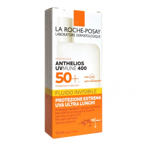 La Roche-posay Anthelios Uvmune 400 Fluido Invisibile Spf50+ 50m