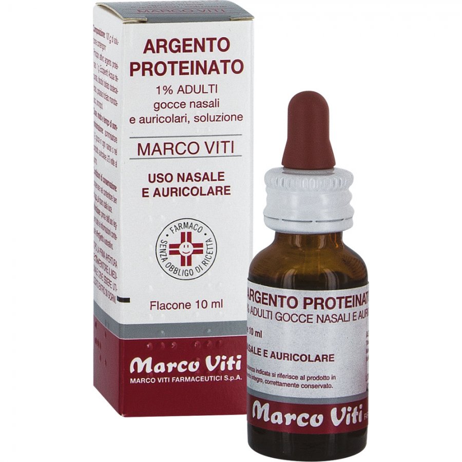 Marco Viti Argento Proteinato 1% Flacone Da 10 Ml
