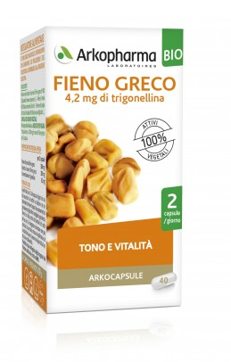 Arkocps Fieno Greco Bio 40 Capsule 