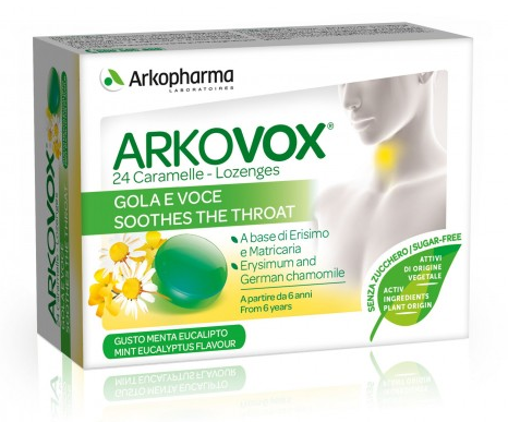 Arkovox Menta Eucalipto 24 Caramelle