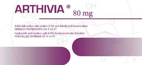 Arthivia Siringa Acido Ialuronico 80 Mg 4 Ml