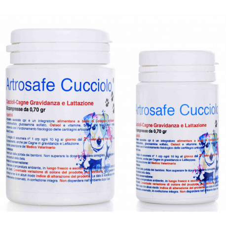 Artrosafe Cucciolo Cane Integratore Alimentare 30 Compresse