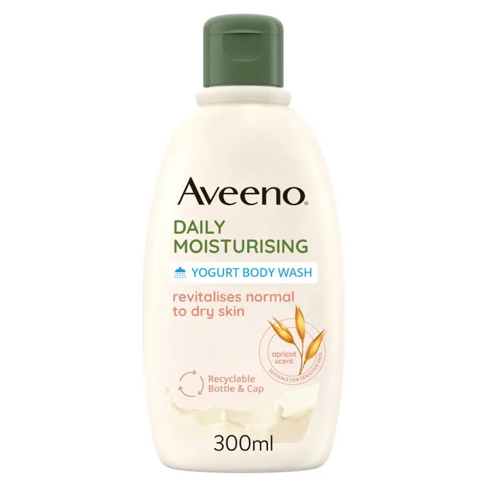 Aveeno Bagnodoccia Yogurt Albicocca E Miele 300 Ml