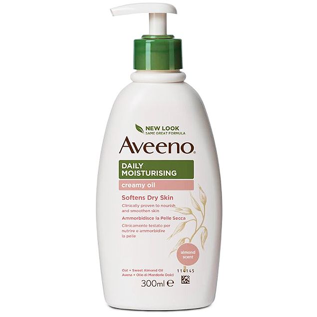 Aveeno Crema Olio Idratante Corpo Per Pelle Secca 300 Ml