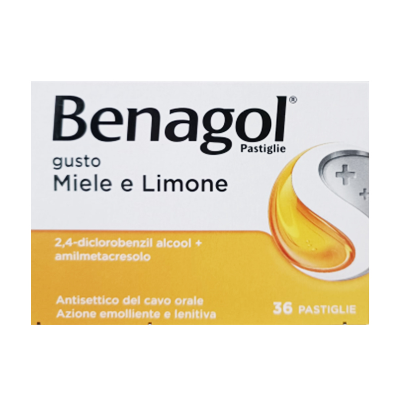 Benagol 36 Pastiglie Gusto Miele E Limone Contro Il Mal Di Gola