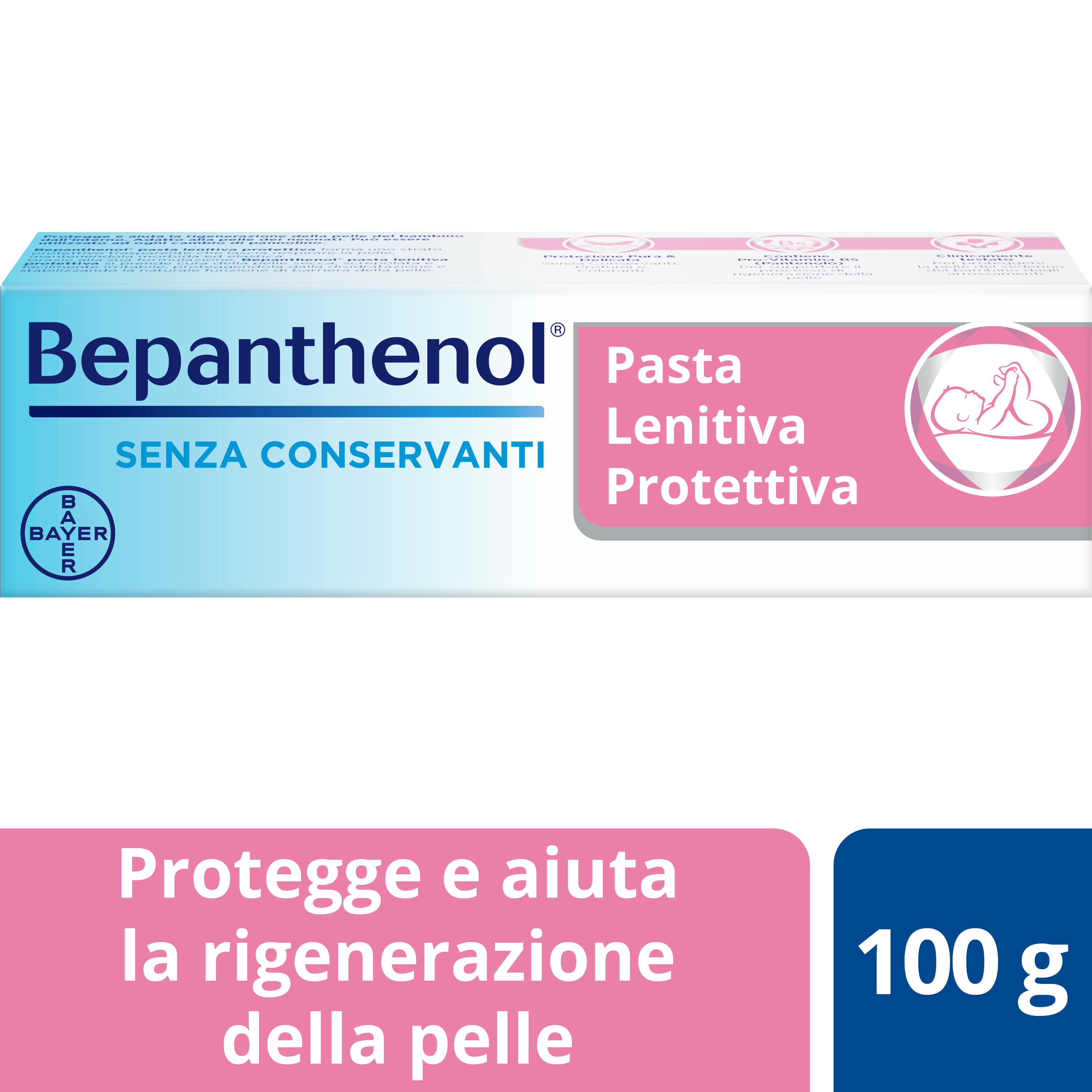Bepanthenol Pasta Lenitiva Protettiva Per Il Neonato 100g