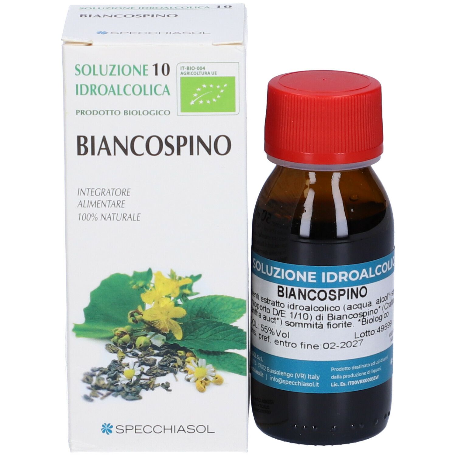 Biancospino 10 50 Ml Tintura Madre