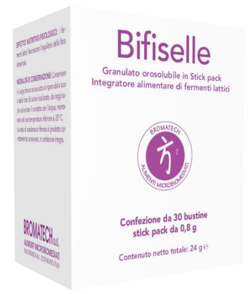 Bromatech Bifiselle Integratore Alimentare 30 Bustine Stick