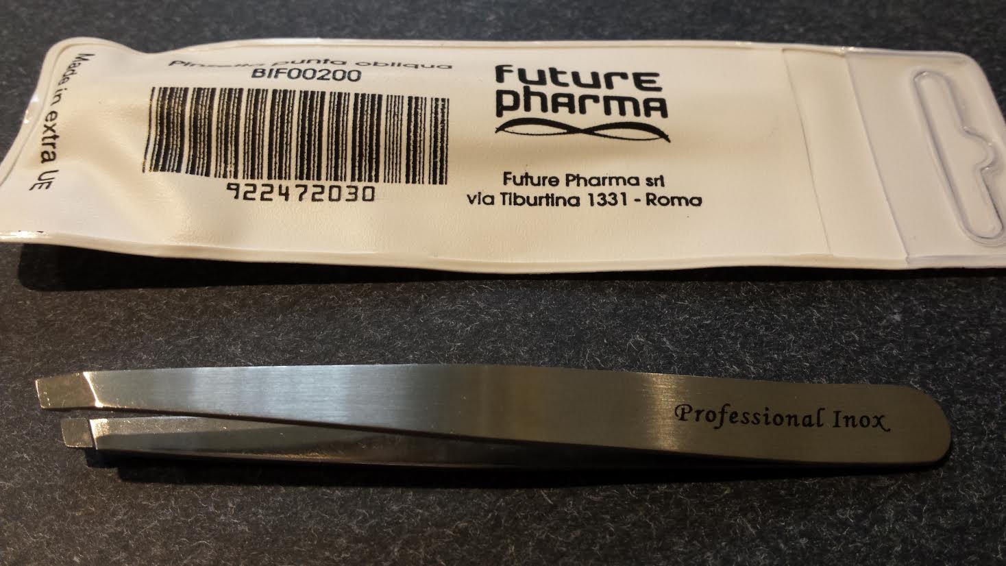 Bifor Pinzetta Punta Retta Gancio