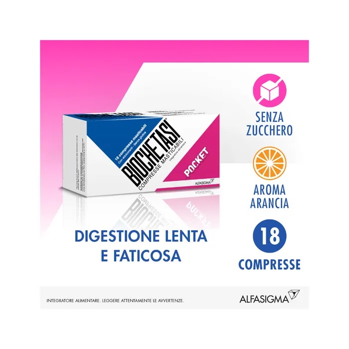Biochetasi Pocket Integratore Alimentare 18 Compresse