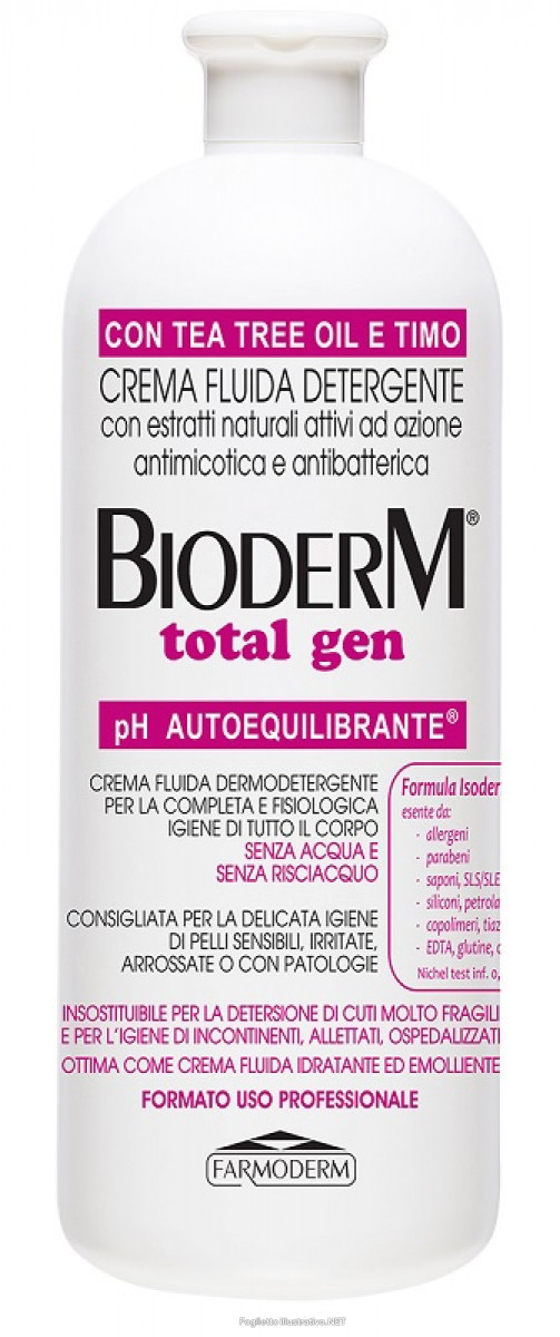 Bioderm Total Gen Tea Tree Oil E Timo Antibatterico 1 L