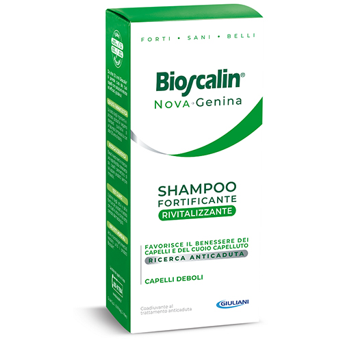 Bioscalin Nova Genina Shampoo Fortificante Rivitalizzante 200 Ml