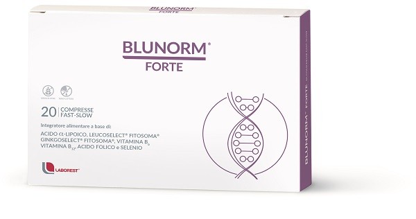 Blunorm Forte Integratore Alimentare Confezione Da 20 Compresse