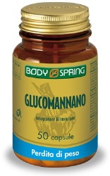 Body Spring Glucomannano Integratore Alimentare 50 Capsule