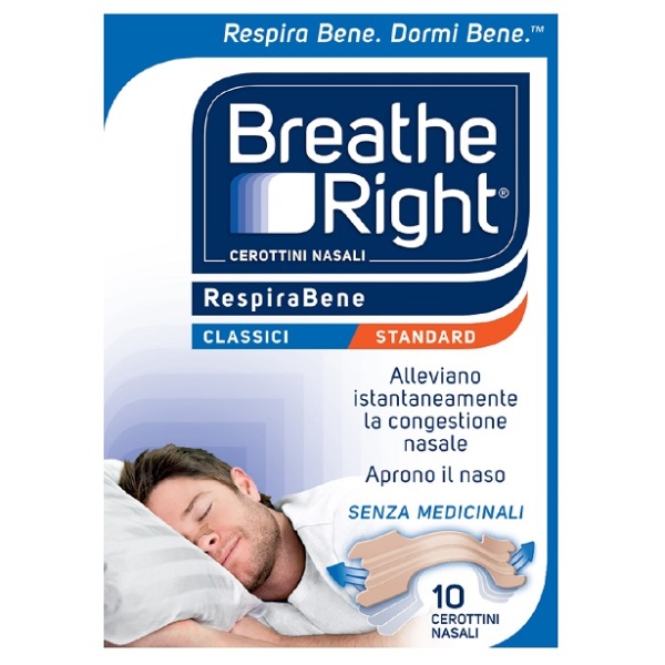 Breath Right Narhinel Cerrottini Nasali Per Bambini 10 Pezzi