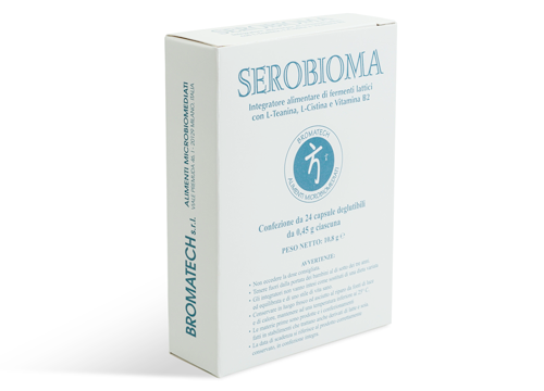 Bromatech Serobioma Integratore Alimentare 24 Capsule