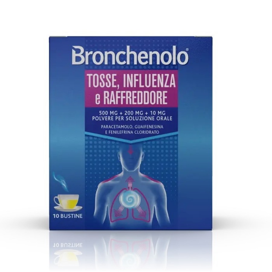 Bronchenolo Tosse Influenza E Raffreddore 10 Bustine