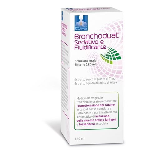 Bronchodual Sedativo Fluidificante 120 Ml