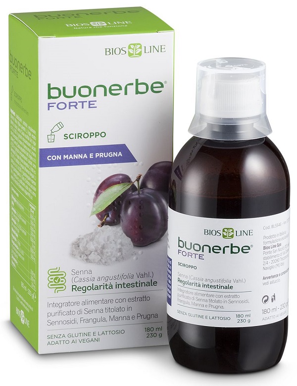 Biosline Buonerbe Forte Sciroppo Integratore Alimentare 180 Ml
