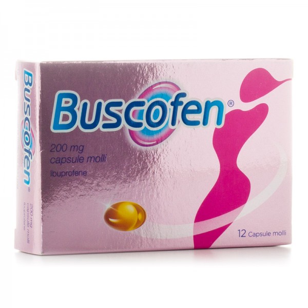Buscofen 200 Mgcontro Dolori 12 Capsule Molli