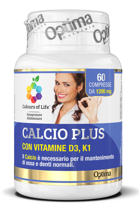 Optima Naturals Calcio Plus Colours 60 Capsule
