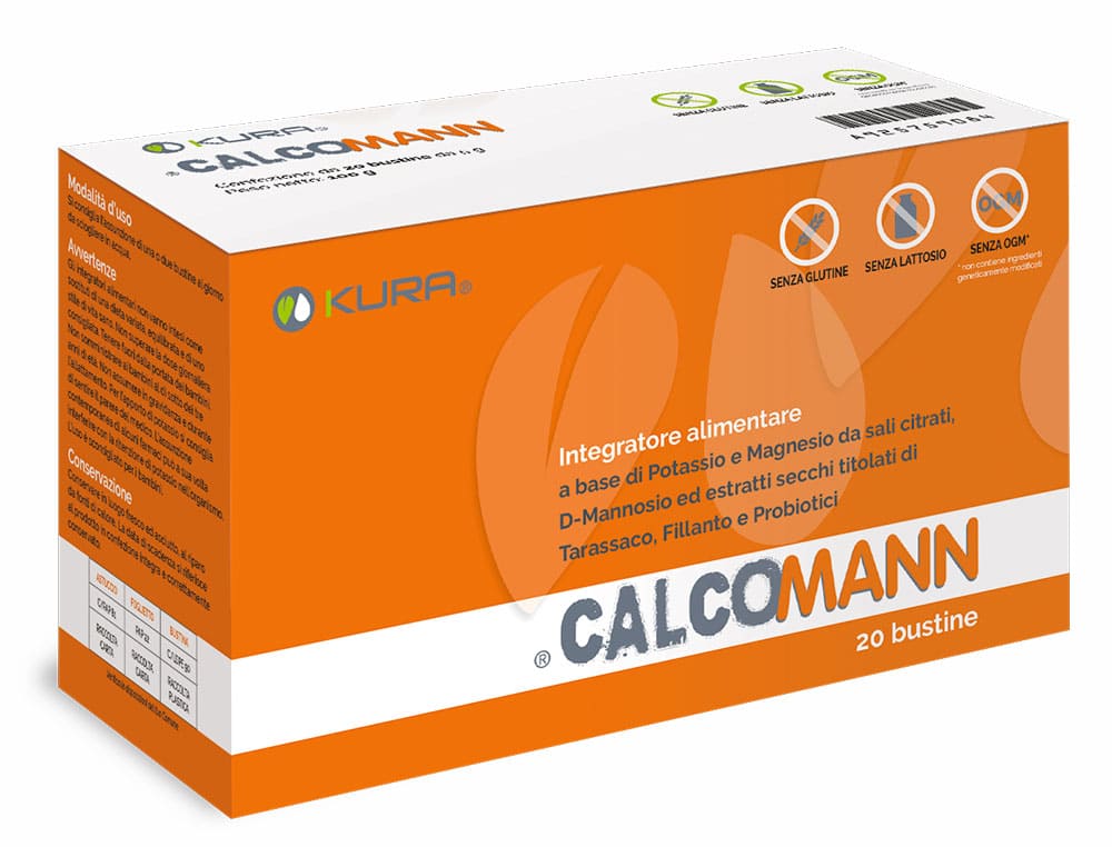 Kura Calcomann Integratore Alimentare 20 Bustine