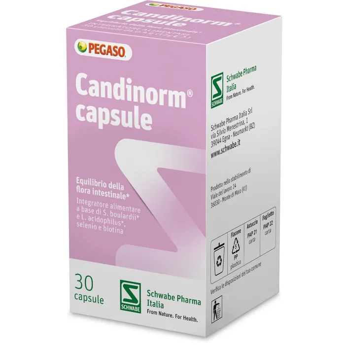 Candinorm Integratore Alimentare Di Fermenti 30 Capsule