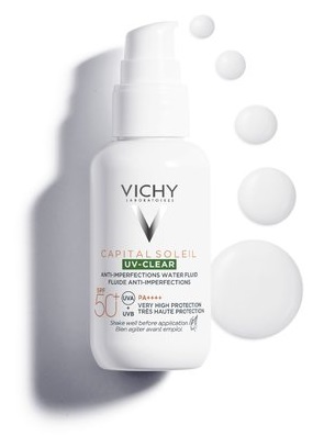 Vichy Capital Soleil Uv-clear Fluido Anti-imperfezioni 40ml Spf5