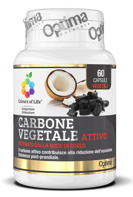 Optima Naturals Carbone Vegetale Colours 60 Capsule