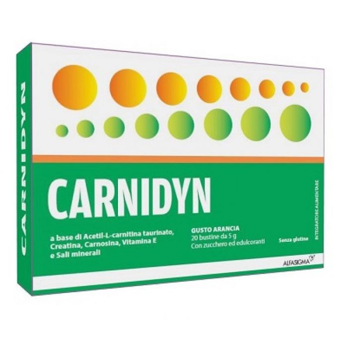 Carnidyn Integratore Alimentare 20 Bustine