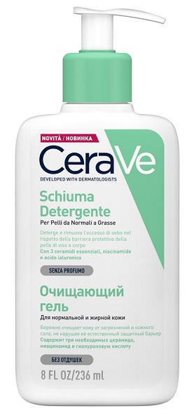 Cerave Detergente Schiuma Viso 236 Ml