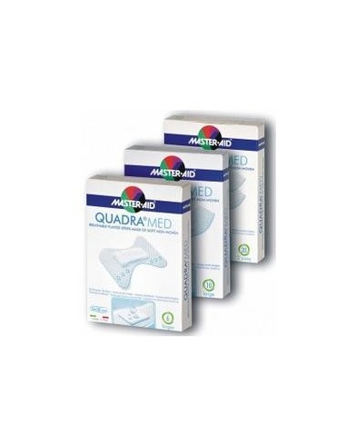 Master Aid Cerotto Quadramed Dermoattivo 10 Pezzi