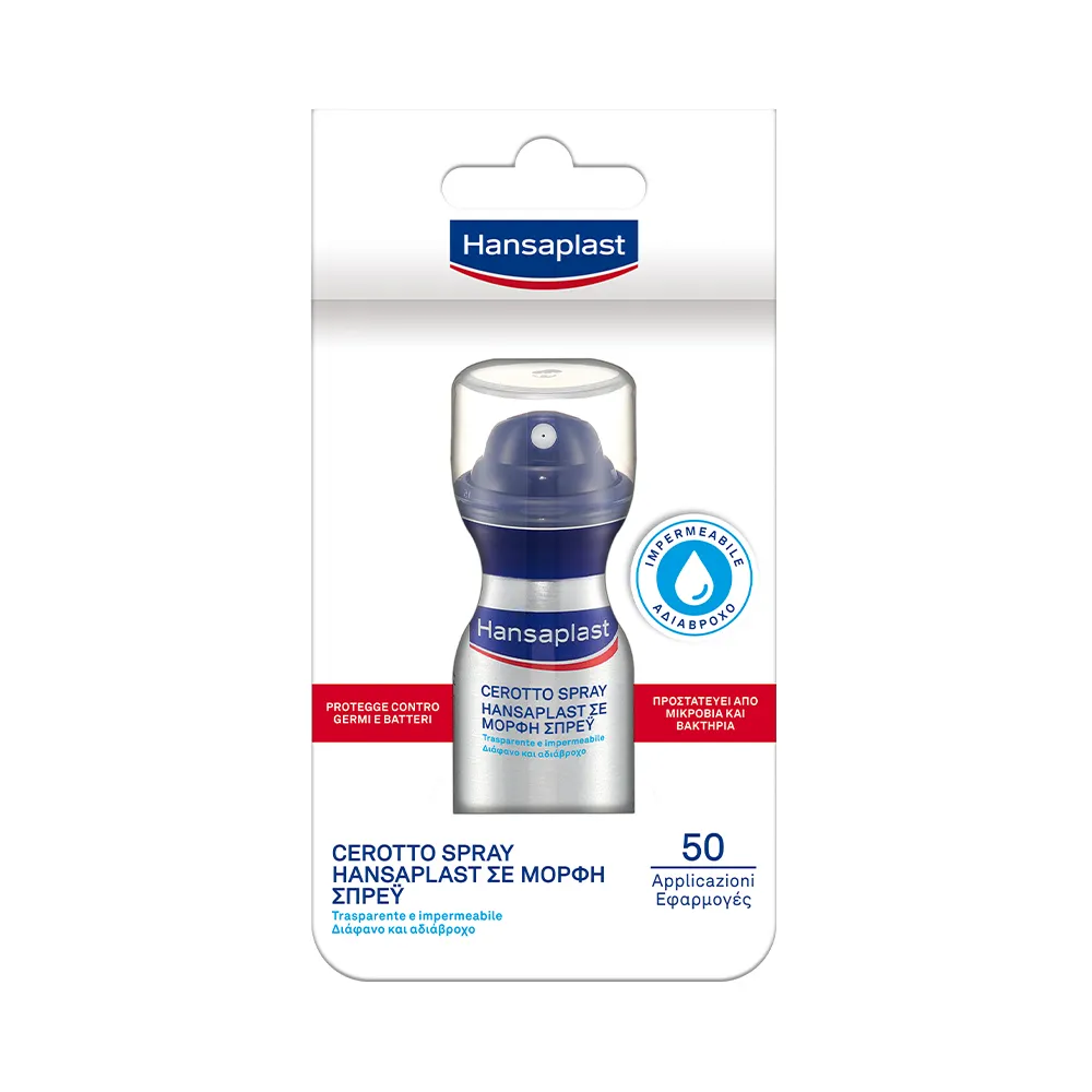 Cerotto Spray Hansaplast Per Le Ferite 50 Applicazioni