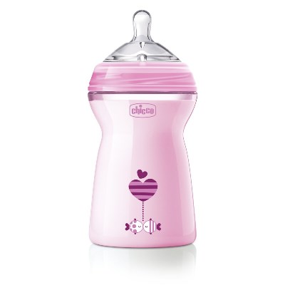 Chicco Biberon Natural Feeling Girl 6m  Girl 330 Ml